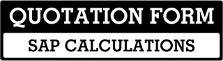 SAP Calculations Quote  For Charlwood